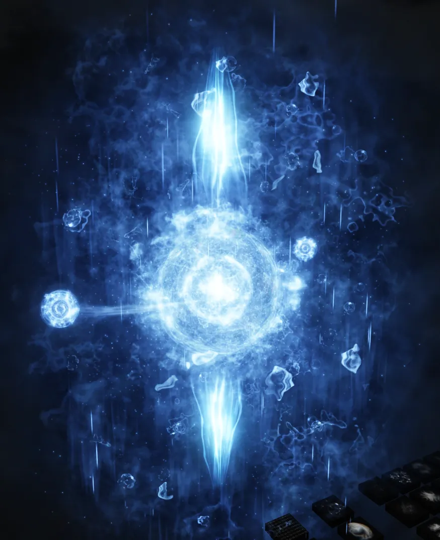 Ice orb VFX