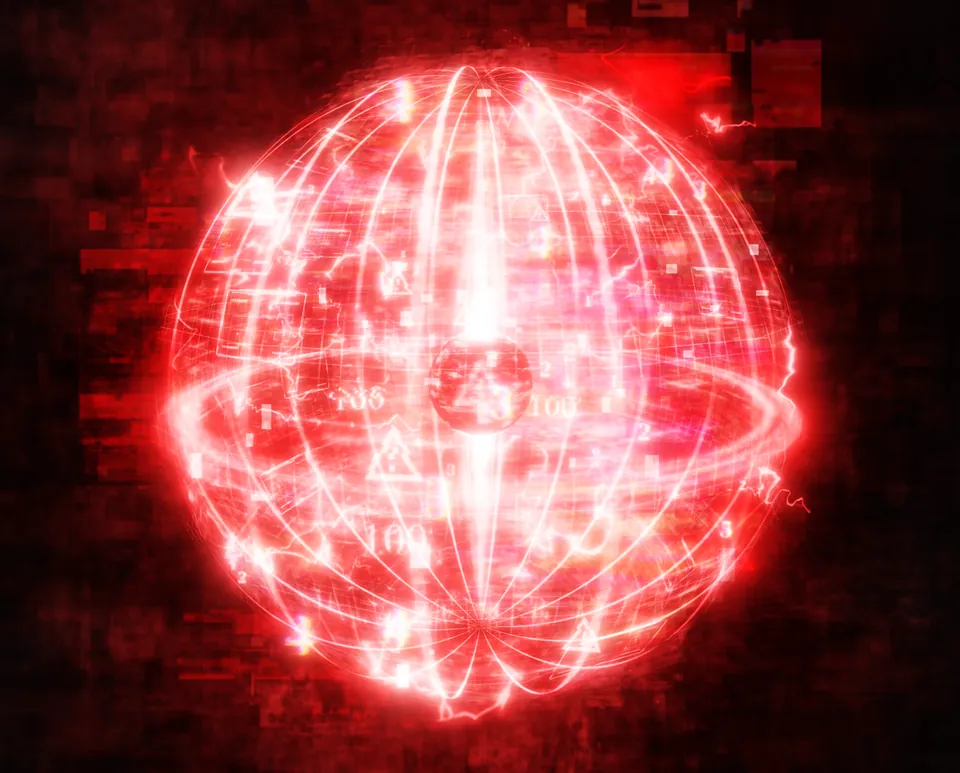 Red sphere VFX